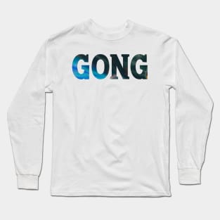 Gong - Psychedelic Style Long Sleeve T-Shirt